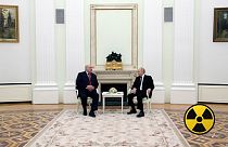 Lukasenka és Putyin a Kremlben - 2024 április 11. 