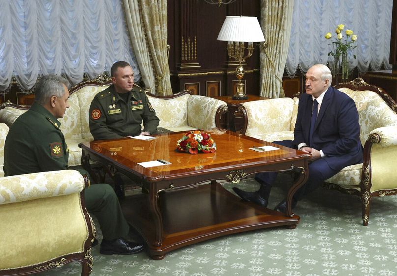Sojgu, Khrenin és Lukasenka