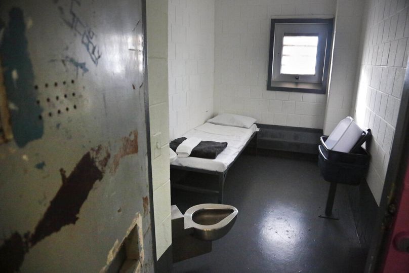 A Rikers börtön egyik cellája