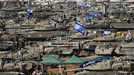 حشود عسكرية إسرائيلية كبيرة على الحدود مع جنوبي قطاع غزة