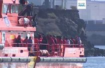 Un imbarcazione di salvataggio migranti 