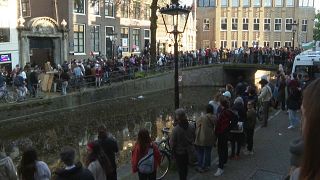 Protestas propalestinas en Amsterdam