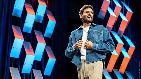 Award-winning author and podcast host Jay Shetty at SXSW 2024.