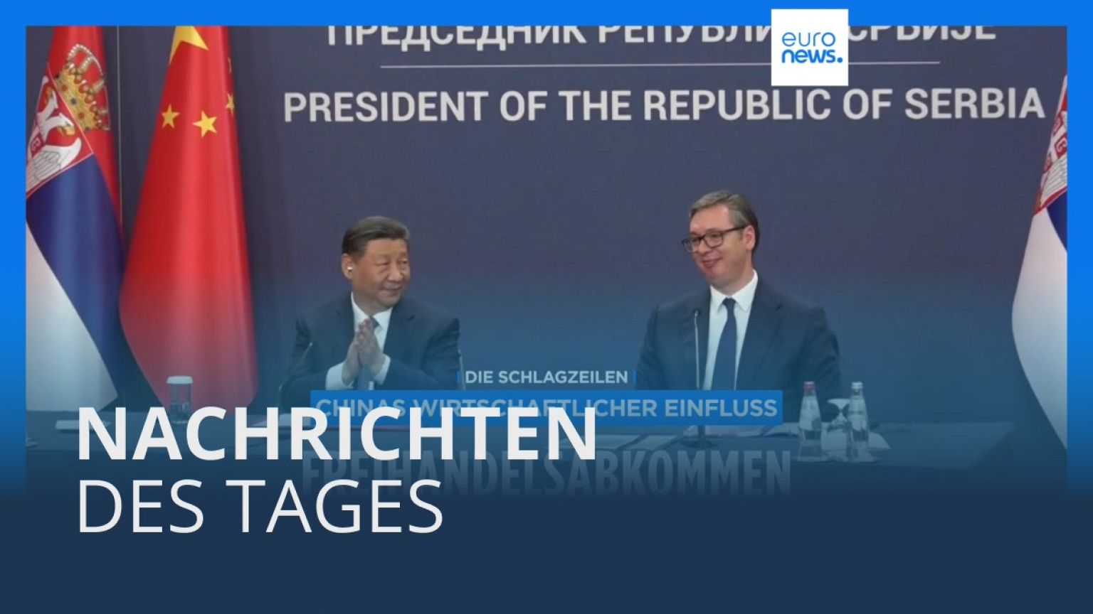 Nachrichten des Tages | 8. Mai - Abendausgabe