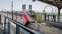 Alstom Innovia monorail system Bangkok
