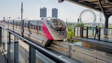 Alstom Innovia monorail system Bangkok