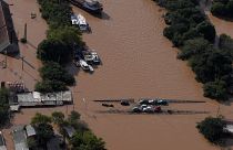 آثار الفيضانات في البرازيل