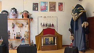 Museo y taller de marionetas en el municipio de Siero (Asturias, en el norte de España)