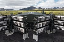 Inside Iceland’s ‘mammoth’ direct air carbon capture plant - the biggest in the world.