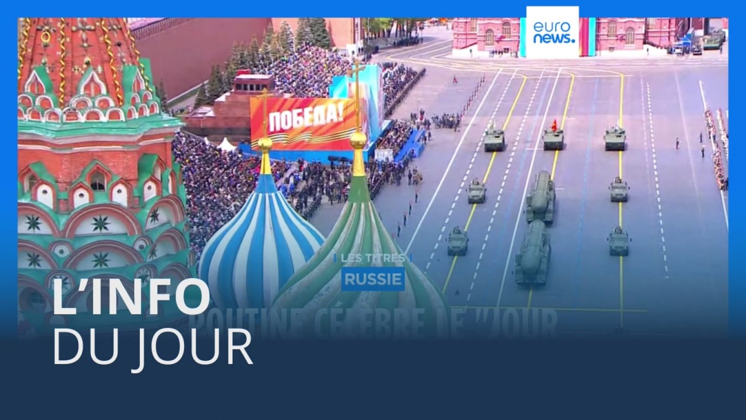 L’info du jour | 9 mai - Soir