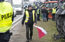 Protestos de agricultores polacos