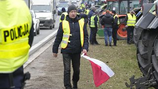 Polish farmers protest