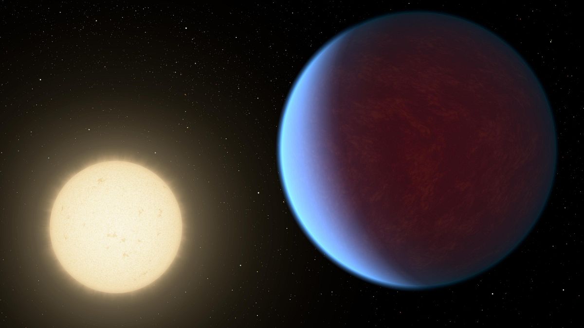 Los científicos dicen que el abrasador exoplaneta «súper Tierra» tiene una atmósfera espesa