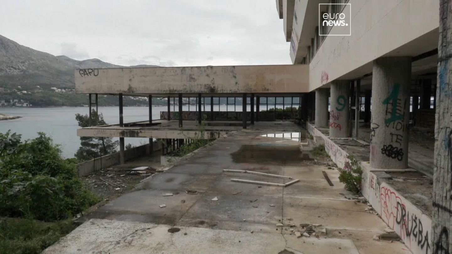 Post-apocalyptic holiday resort overlooking the Adriatic Sea to be restored  to its former glory | Euronews