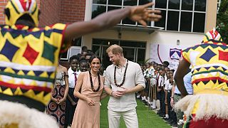 Le prince Harry et Meghan Markle au Nigeria pour les Invictus Games