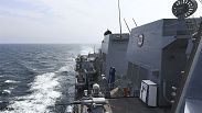 ABD Donanmasına ait USS Halsey savaş gemisini 