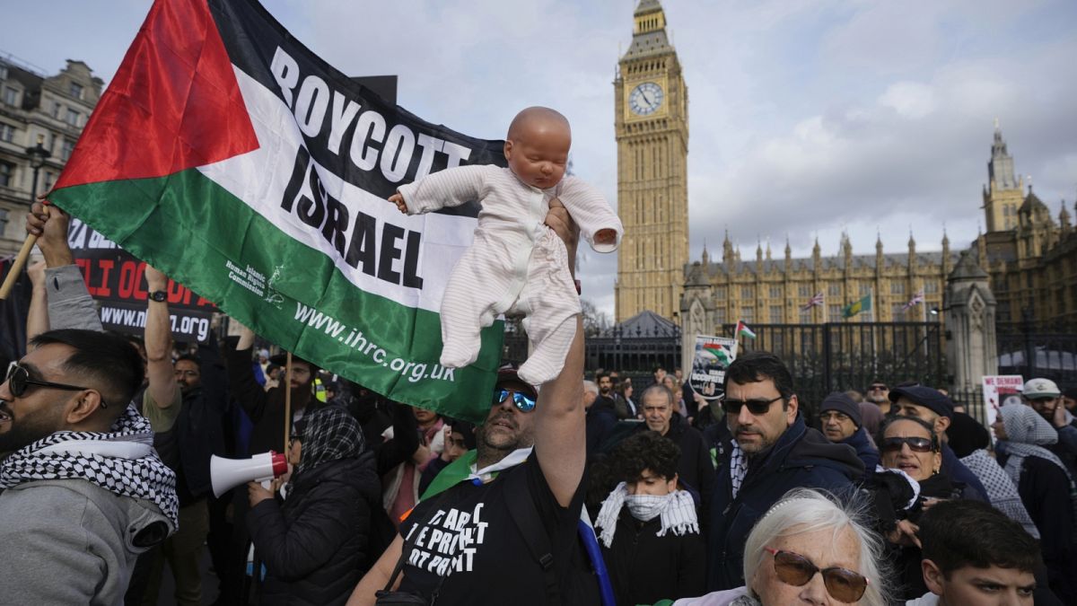 "Al-Kudsz" napi szélsőséges tüntetés Izrael ellen Londonban