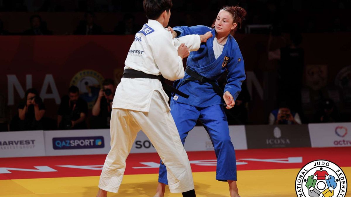 La finale des moins des 78 kg opposait Zhenzhao Ma et Anna Monta Olek.