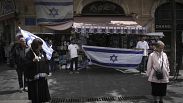 خلال مراسم الاحتفال بـيوم "الذكرى الوطني" في القدس