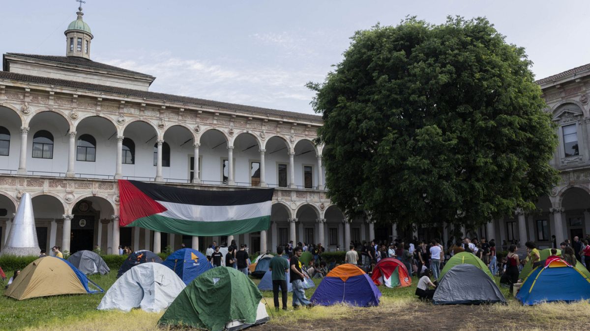 Pro-Palestijnse protesten gaan door in België en Nederland