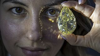 Un énorme diamant sud-africain mis aux enchères par Sotheby's