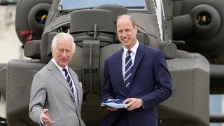 King Charles III transfers Colonel-in-Chief role to Prince William at Army Air Corps ceremony