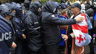 Διαδηλώσεις κατά του αποκαλούμενου ρωσικού νόμου στην Τιφλίδα