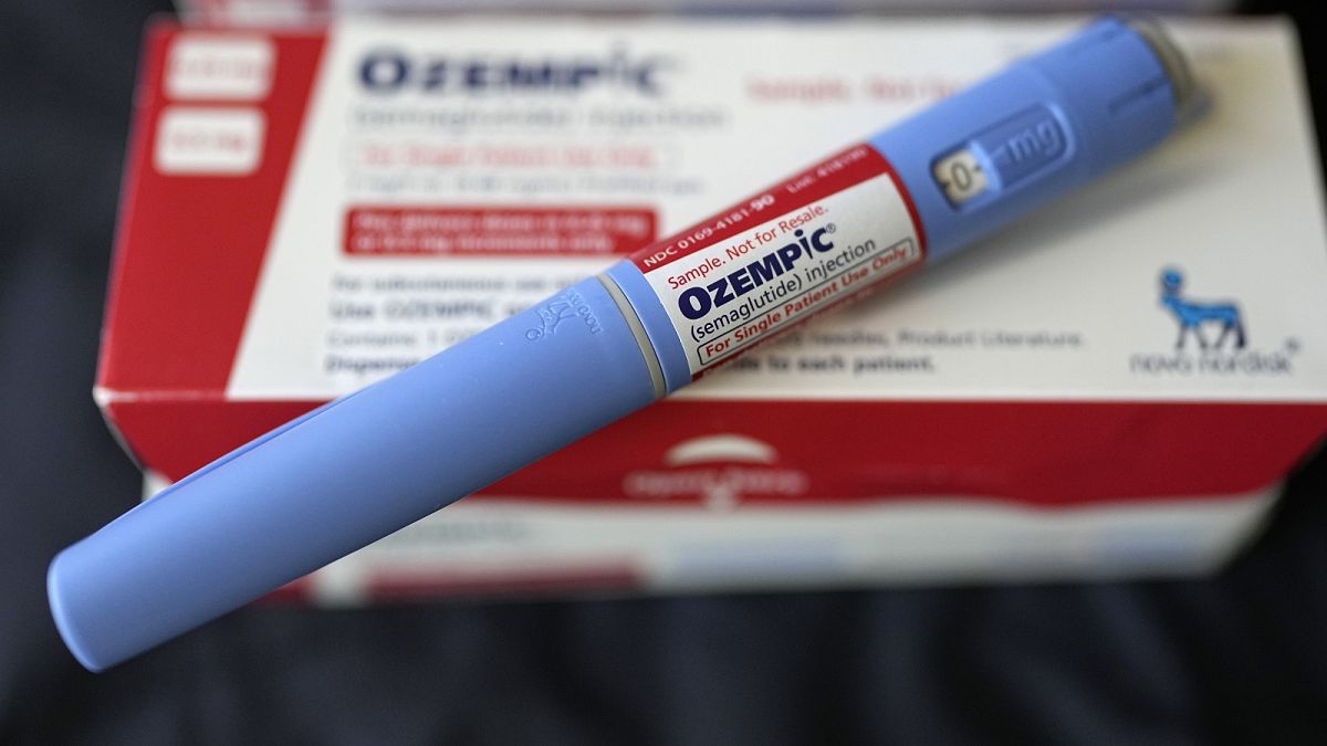 O medicamento injetável Ozempic é apresentado, a 1 de julho de 2023, em Houston.