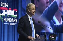 Il politico olandese Geert Wilders, fondatore e leader del Partito per la Libertà