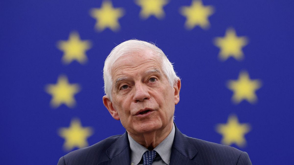 جوزپ بورل، مسئول سیاست خارجه اتحادیه اروپا، ۲۴ آوریل ۲۰۲۴