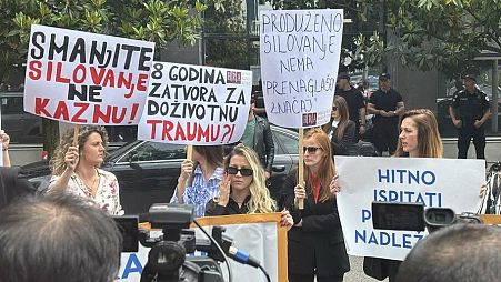 Manifestación en Montenegro para exigir mayores penas para los violadores