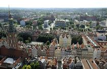 A general view of Gdansk seen from the tower of St. Mary's Church, in Gdansk, Poland (FILE)