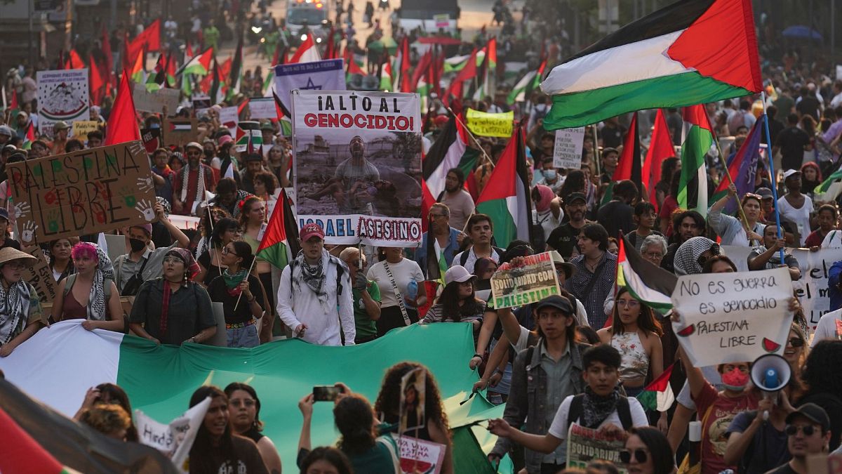 تظاهرات مکزیکو سیتی