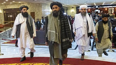 Tálib vezetők Moszkvában, 2023 augusztus