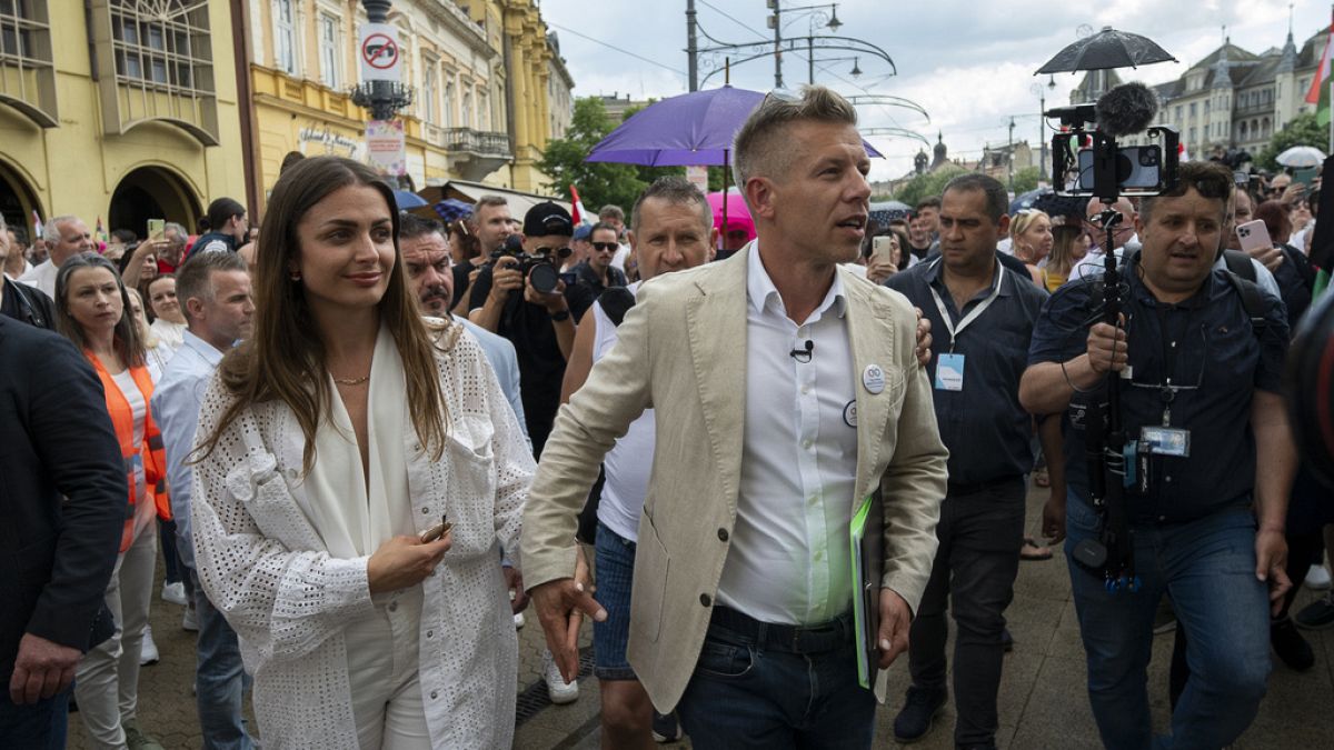  Péter Magyar will gegen die Korruption in Ungarn vorgehen und hat gute Karten bei der Europawahl 2024.