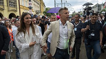  Péter Magyar will gegen die Korruption in Ungarn vorgehen und hat gute Karten bei der Europawahl 2024.