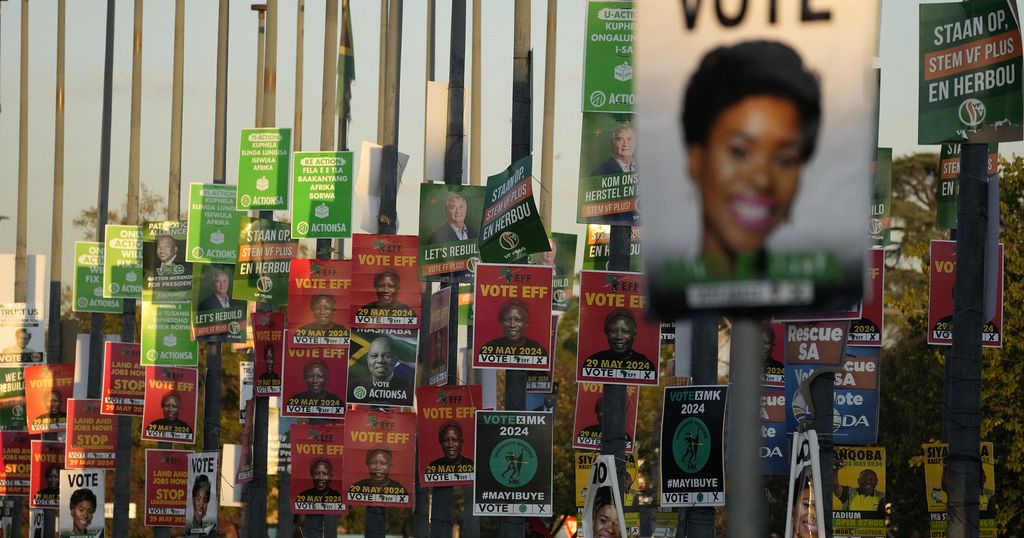South Africa braces for milestone election as competition between key players intensifies - Vimarsana News