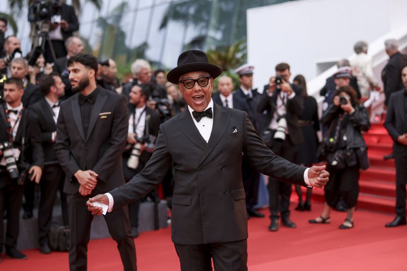 Giancarlo Esposito attends the premiere of 'The Second Act' at the 77th Cannes Film Festival in southern France on 14 May 2024.