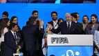 Football: "Uniting this world is our responsibility", FIFA president says