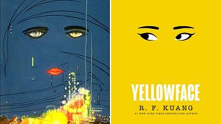 The Great Gatsby and Yellowface covers