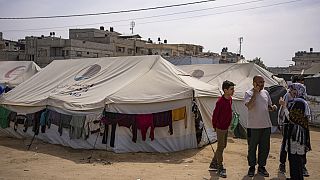 Israel-Hamas war: Displaced Palestinians from Rafah struggle to survive 