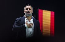 Santiago Abascal, leader of the far right VOX party