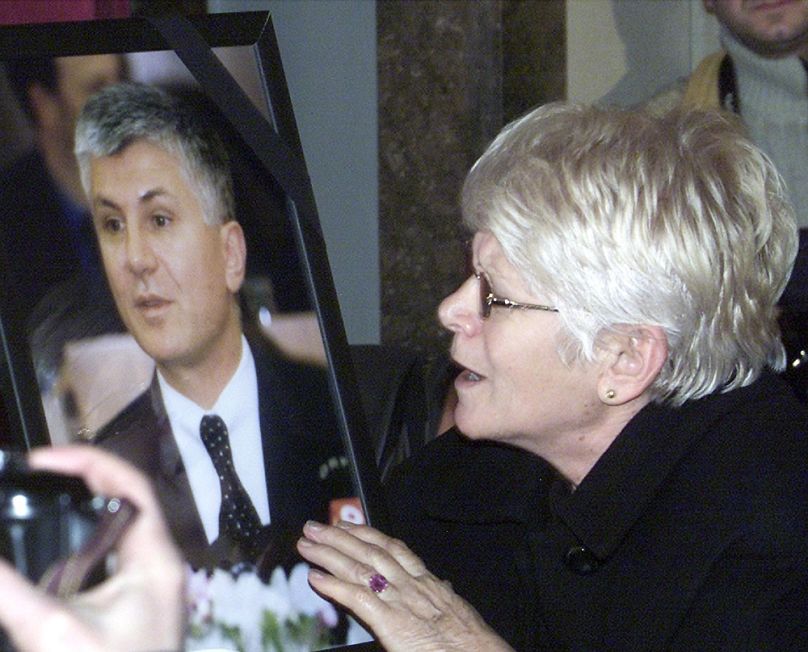 Mila Dušanić, Zoran Đinđić édesanyja gyászolja fiát