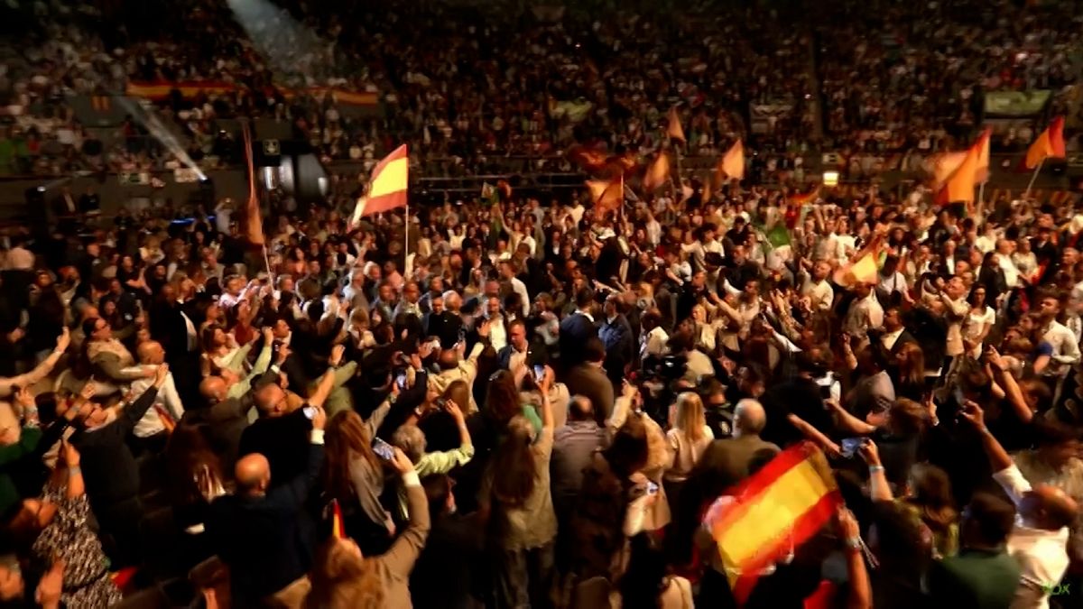 Une dizaine de partis réunis ce dimanche au Palacio de Vistalegre de Madrid à l'invitation de la formation espagnole d'extrême droite Vox.