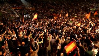 Une dizaine de partis réunis ce dimanche au Palacio de Vistalegre de Madrid à l'invitation de la formation espagnole d'extrême droite Vox.