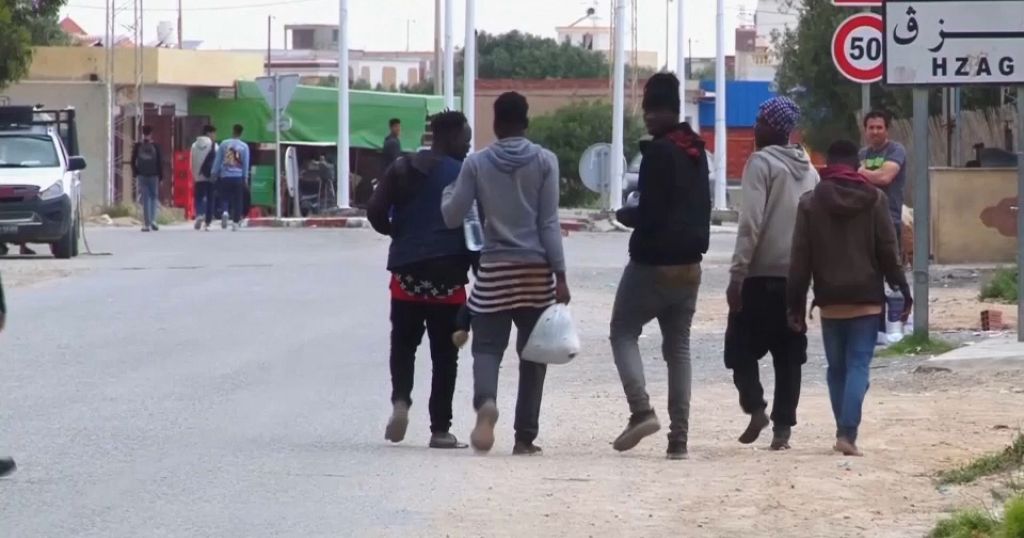 Migrants in Tunisia ask for safe passage to Europe amid increasing anti-migration policies