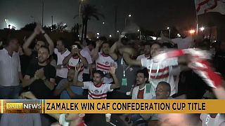 Zamalek win CAF Confederation Cup after win over Berkane