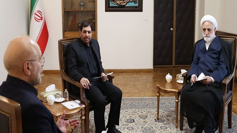 جلسه سران سه قوه پس از مرگ ابراهیم رئیسی