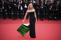Cate Blanchett in ihrem besonderen Kleid auf dem Roten Teppich in Gaza