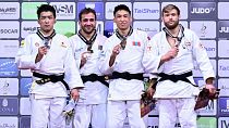 Campeões e medalhados do segundo dia dos Mundiais de Judo de Abu Dhabi nos Emirados Árabes Unidos